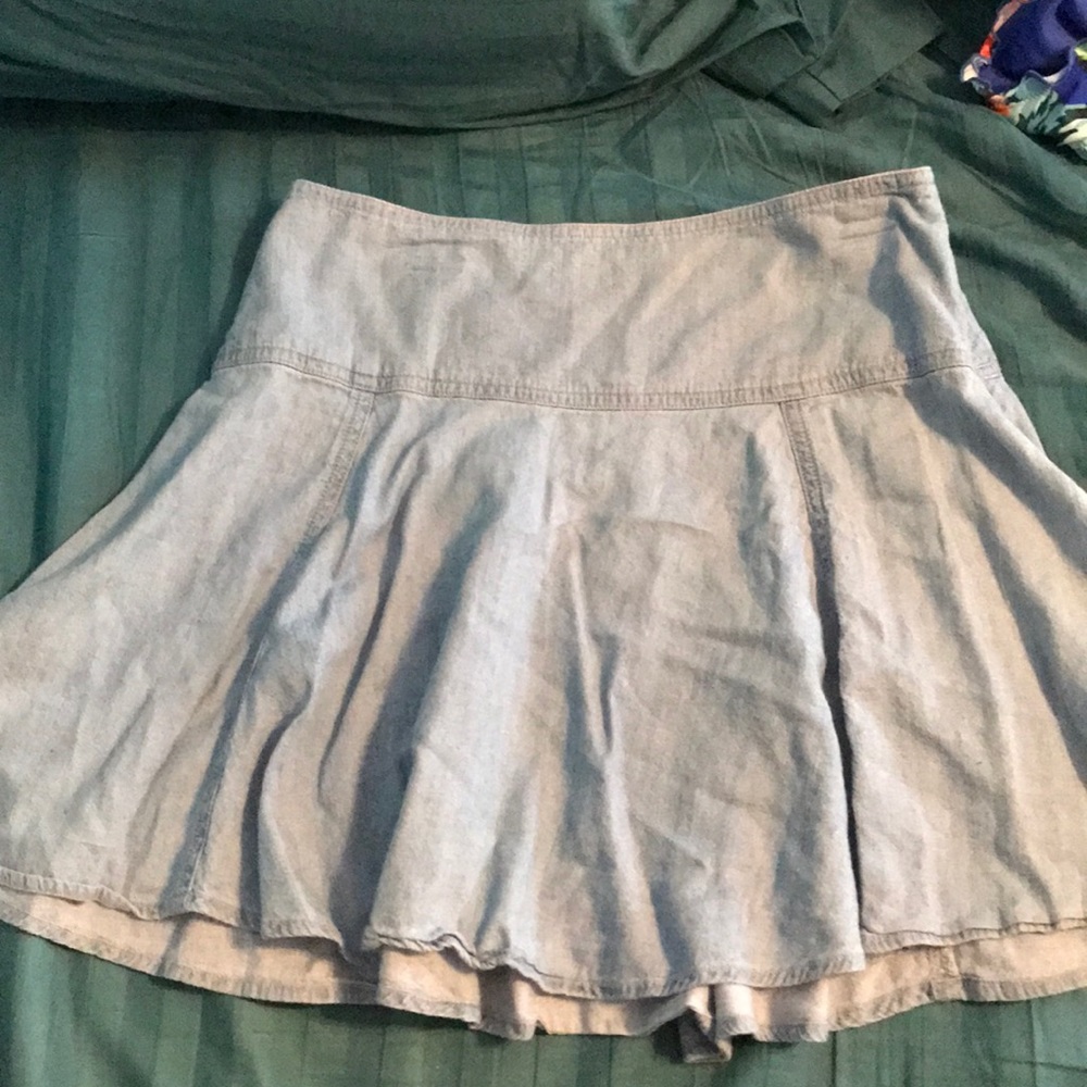 denim skirt size 3/4